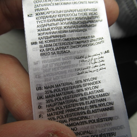 Cardi B x Reebook Shirt Women Medium Ribbed Long Sleeve HalfZip Pullover Cropped - Picture 10 of 16